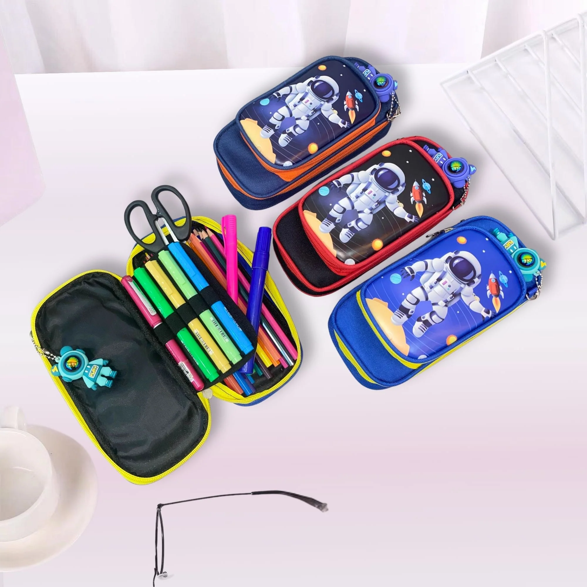 3D High Capacity Pencil Box Z-9911 - Image 2