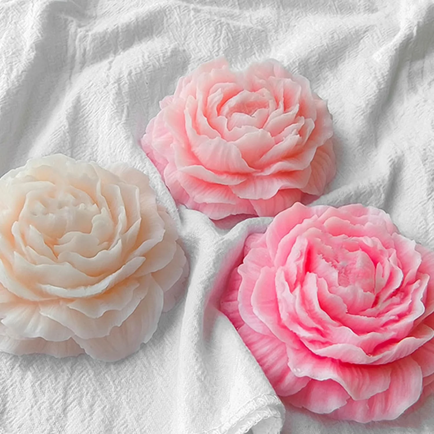 3D Rose Flower Silicone Resin Mold – DIY Epoxy Candle, Soap & Decorative Art Casting Mold - Image 4