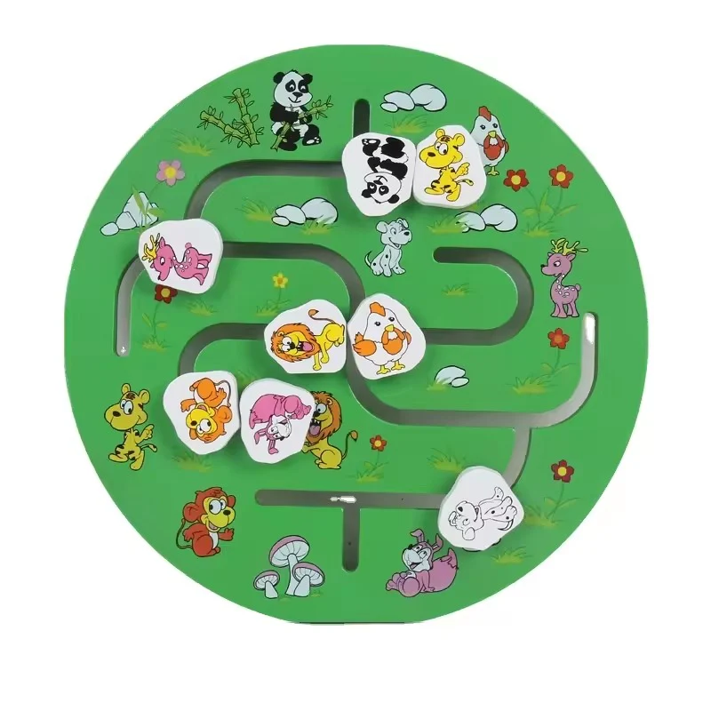 Animal Wooden Maze Game - Image 3