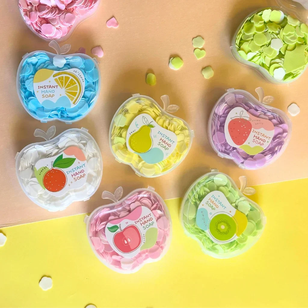 Apple Paper Soap (Imported China) 1pc
