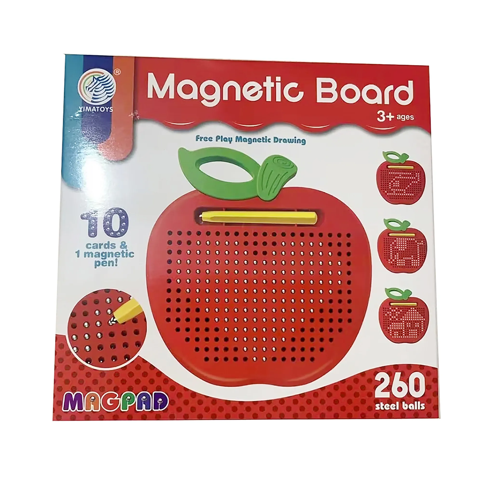 Apple-Shaped Magnetic Drawing Board - Image 2
