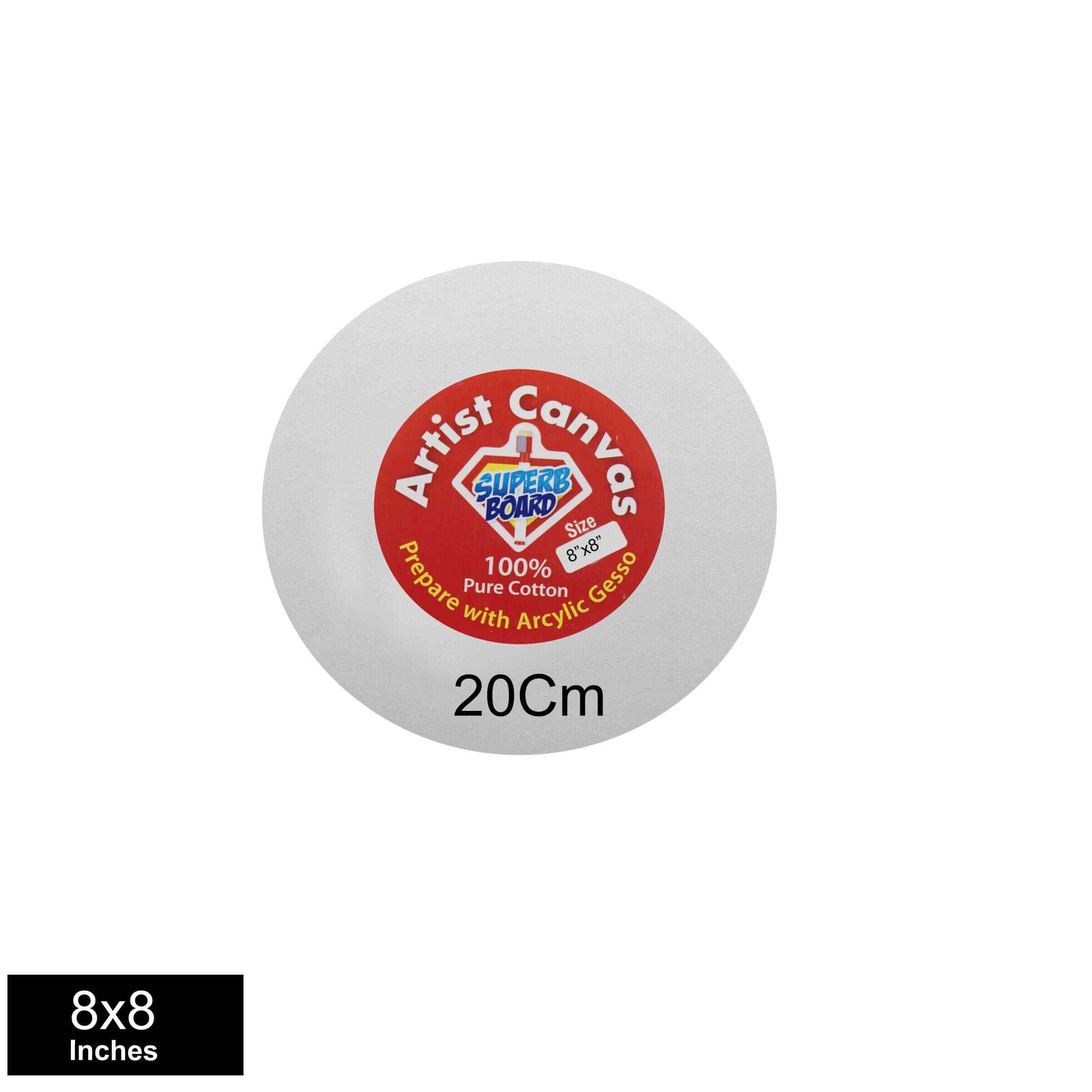 Artist Round Canvas - Image 4