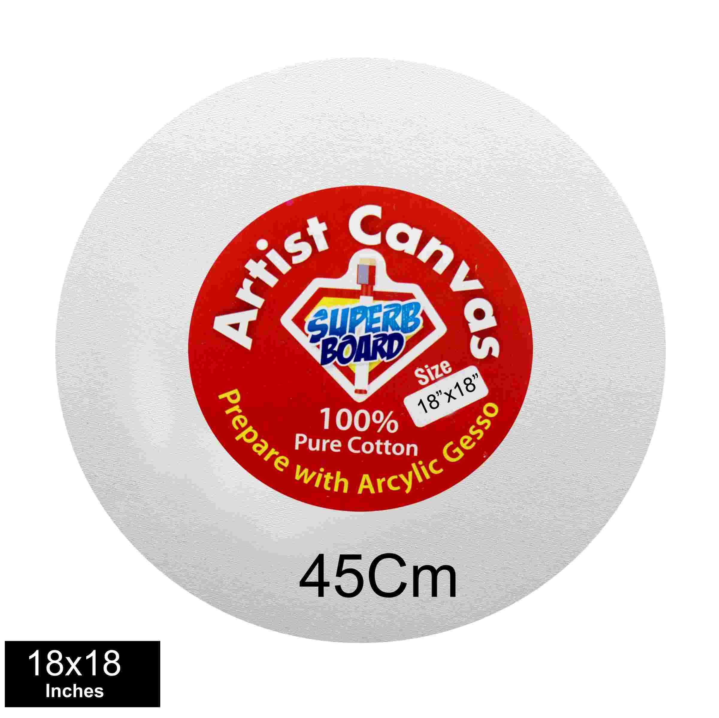 Artist Round Canvas - Image 8