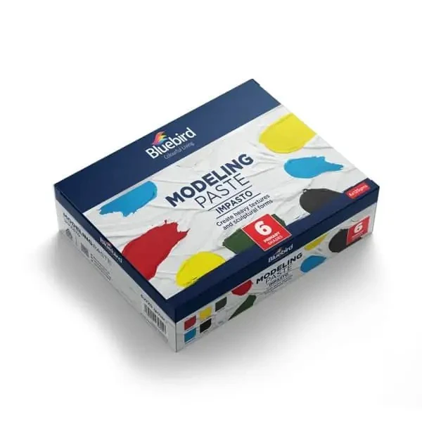 Bluebird Coloured Modeling Paste 125 gm Set Of 6 - Image 3