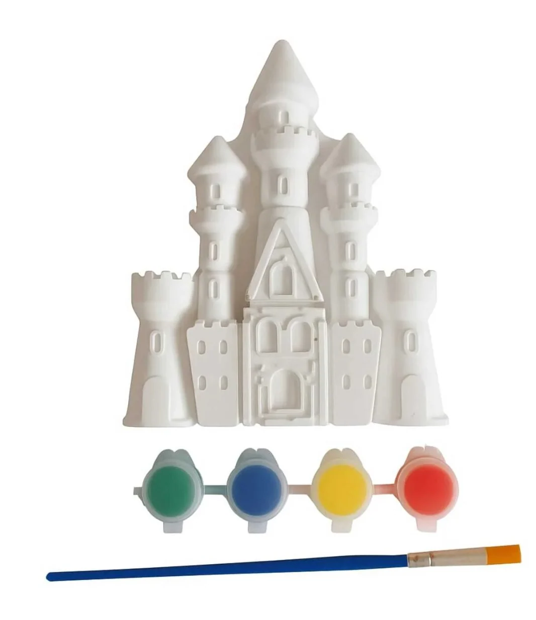 Bungalow Castle, House children's painting activity set - Image 5
