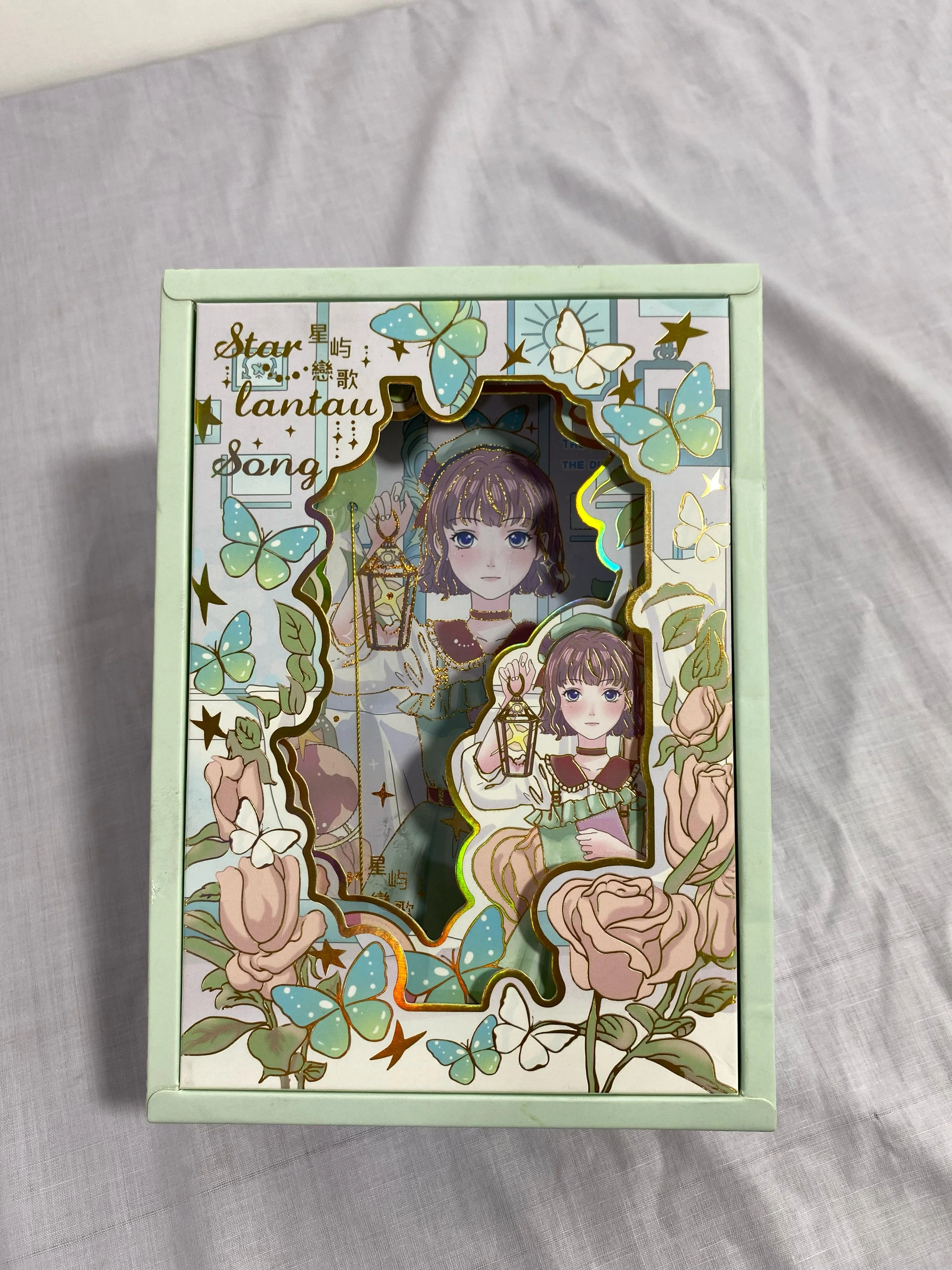 Butterfly & Anime-Themed Gift Diary & Ball pen Box Set - Image 4