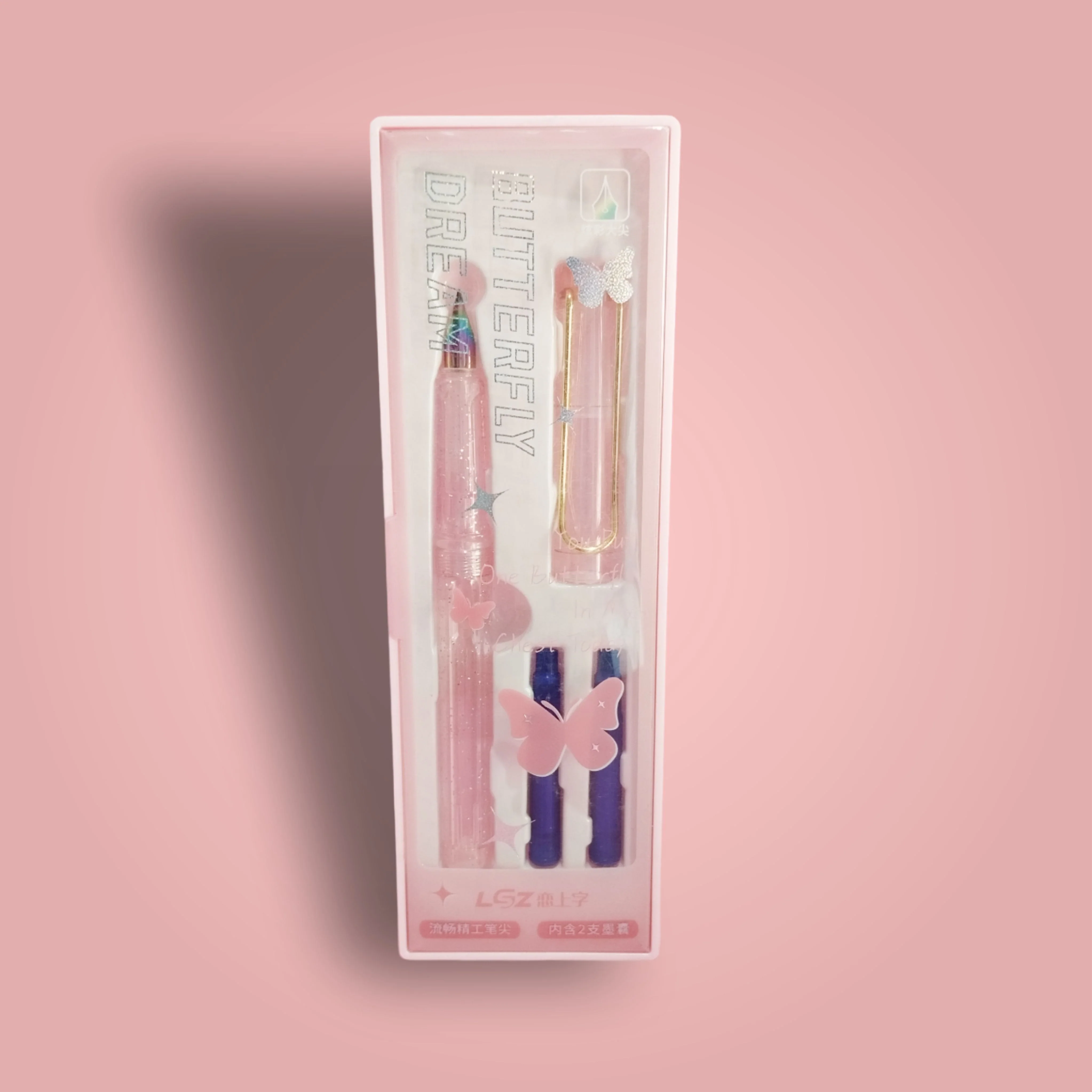 Butterfly Dream Fountain Pen for Girls - Image 2