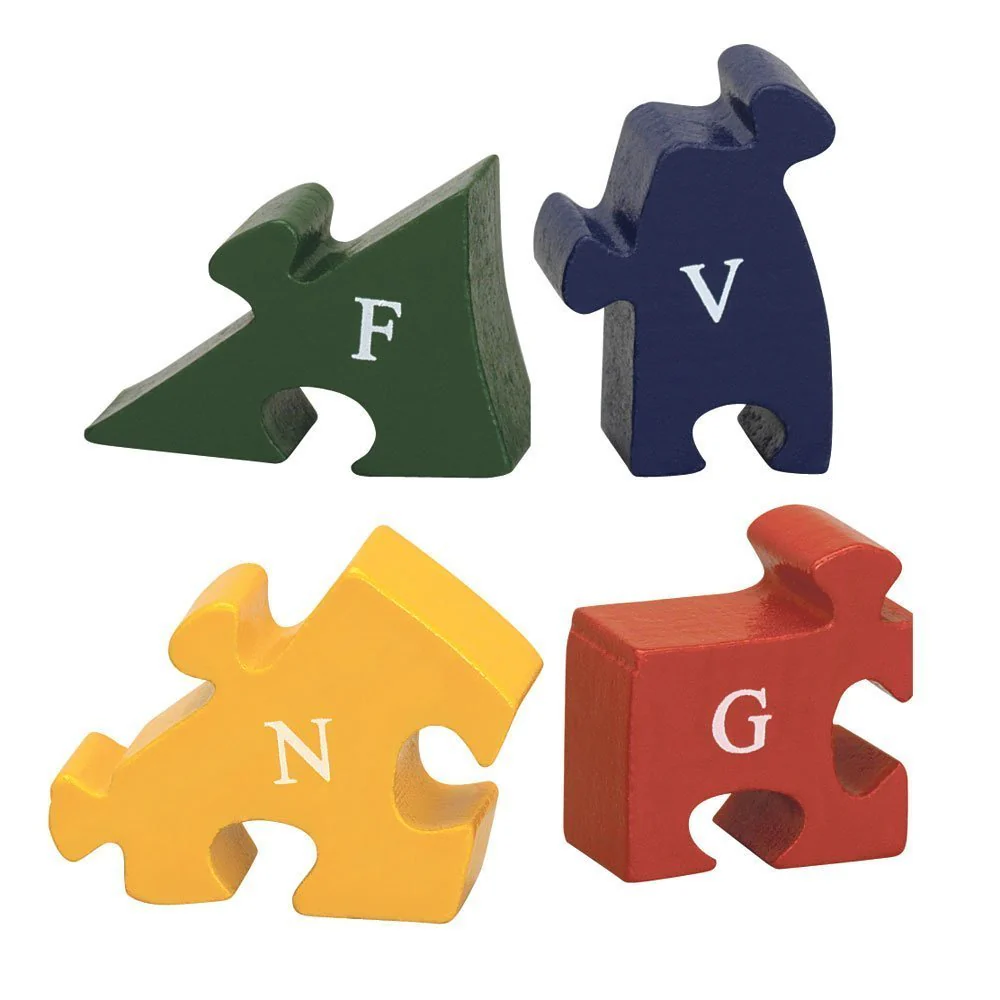 Butterfly Wooden Educational Alphabet & Numbers Jigsaw Puzzle - Image 5