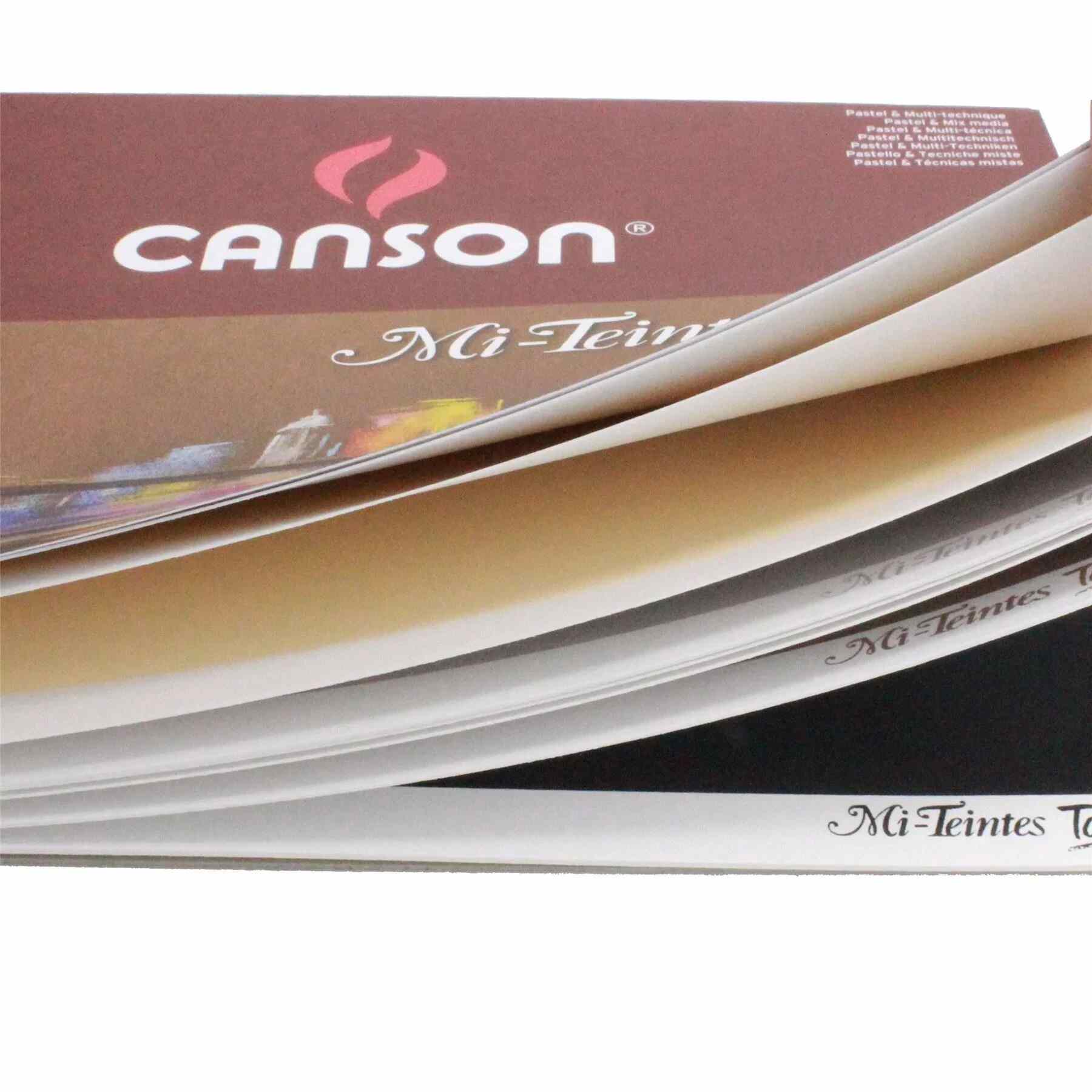 Canson Mi Teintes Touch Pastel Drawing Pad A3 355gsm - Image 3
