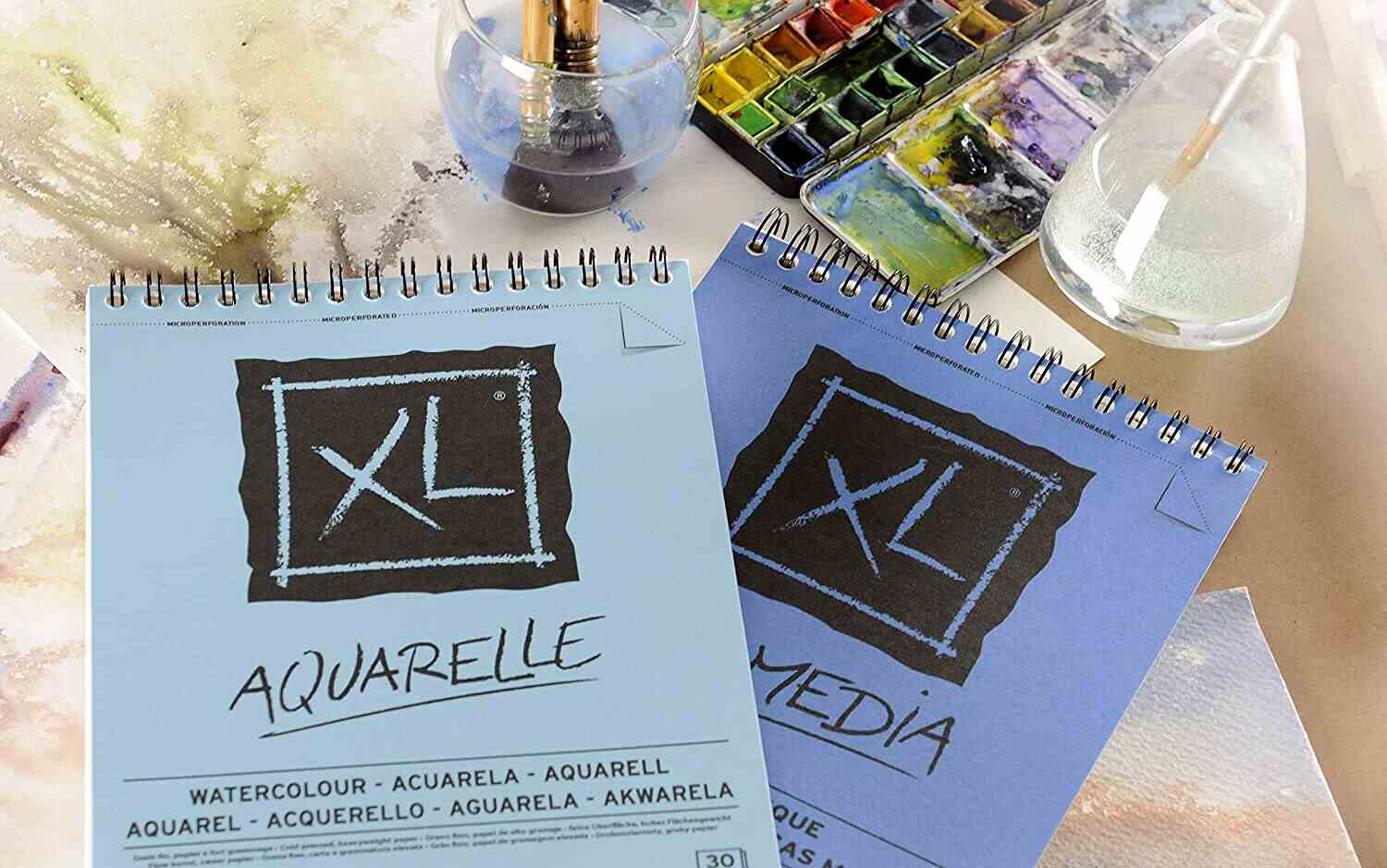 Canson XL Aquarelle Watercolor Spiral Pad - Image 3
