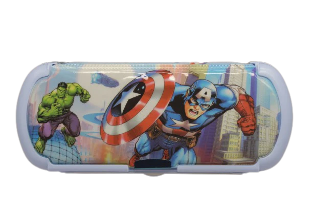 Captain America Character Pencil Box With Mini Drawing Board - Image 4