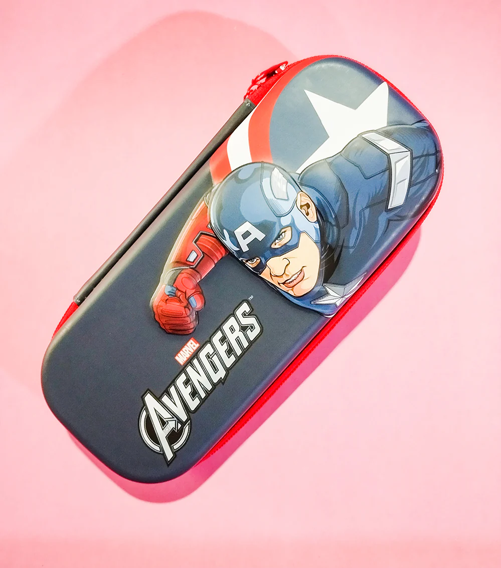 Captain America Marvel 3D Pencil Pouch - Image 2