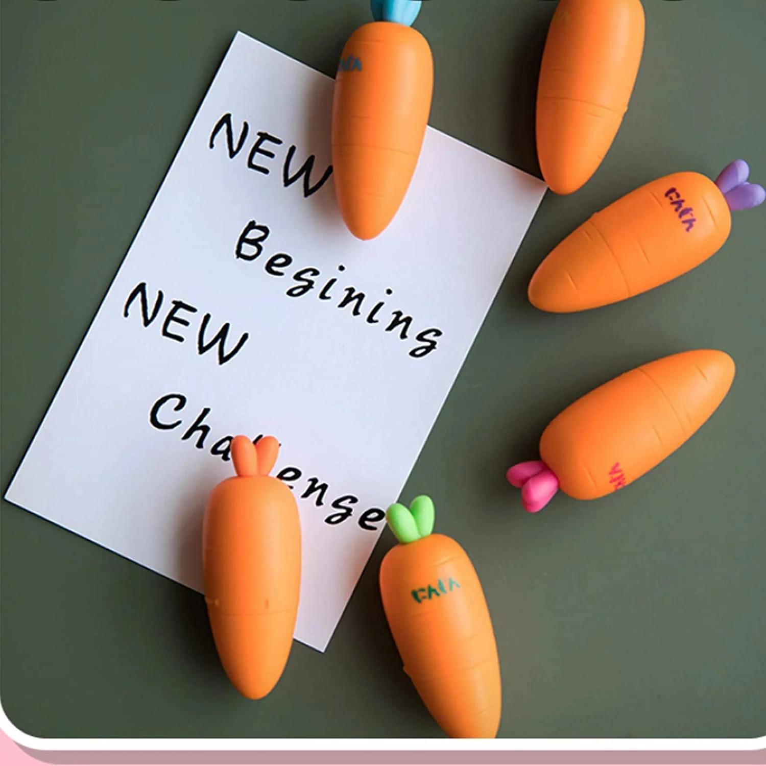 Carrot Mini Highlighter Marker Pen - Image 3