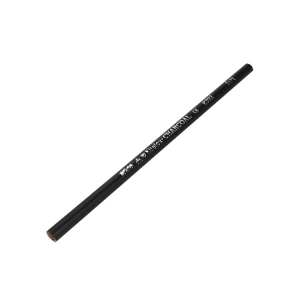 Charcoal Pencil Black (1Pcs) - Image 3