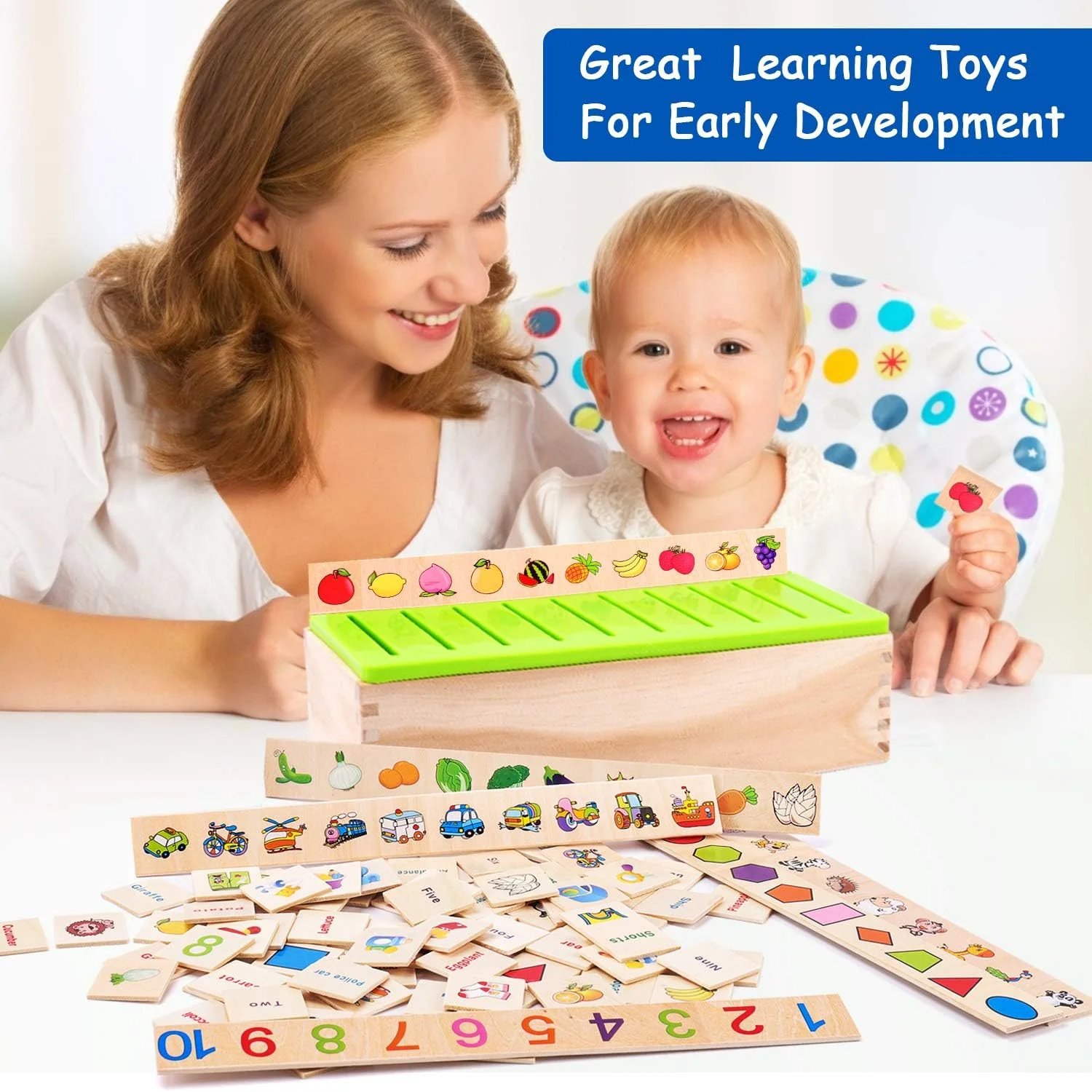 Children’s Educational Toy Early Learning Knowledge Classification Box - Image 5