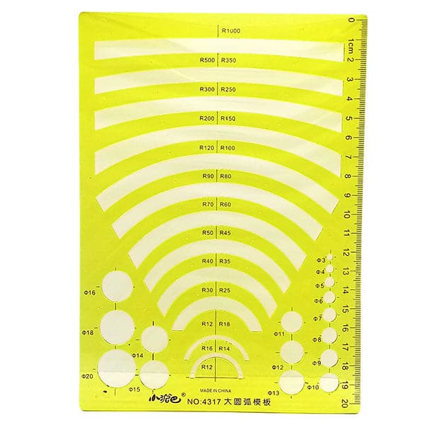 Circle Stencil No. 4317