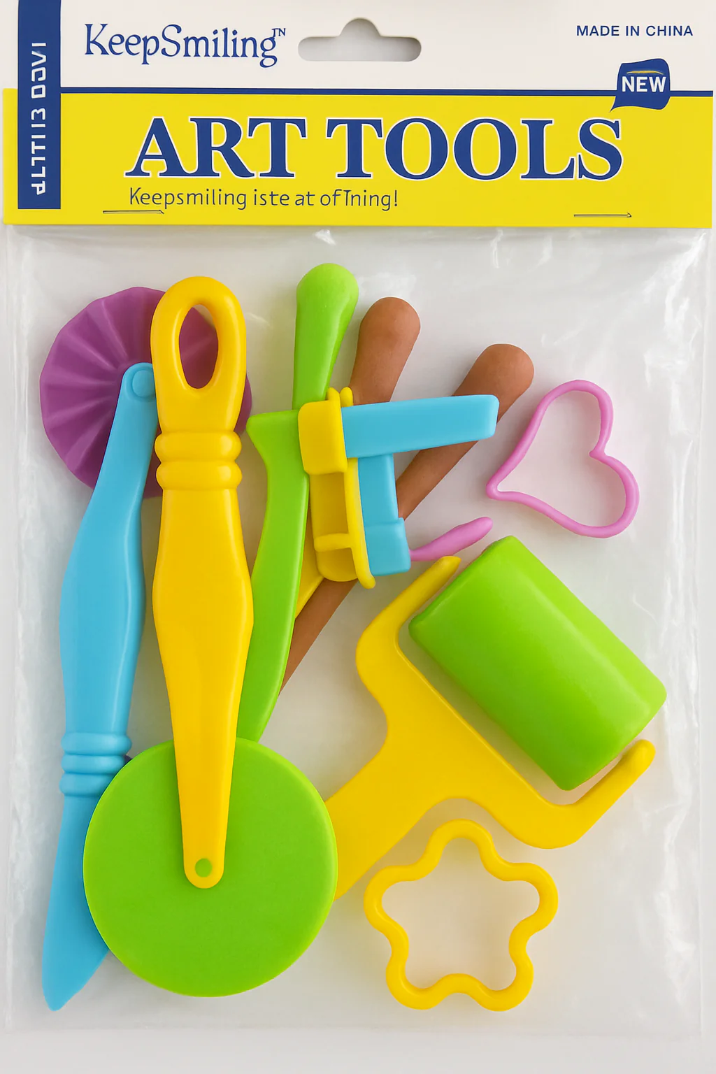Buy Clay Art Tools 11Pcs (Plastic) - Keep Smiling Online In Pakistan