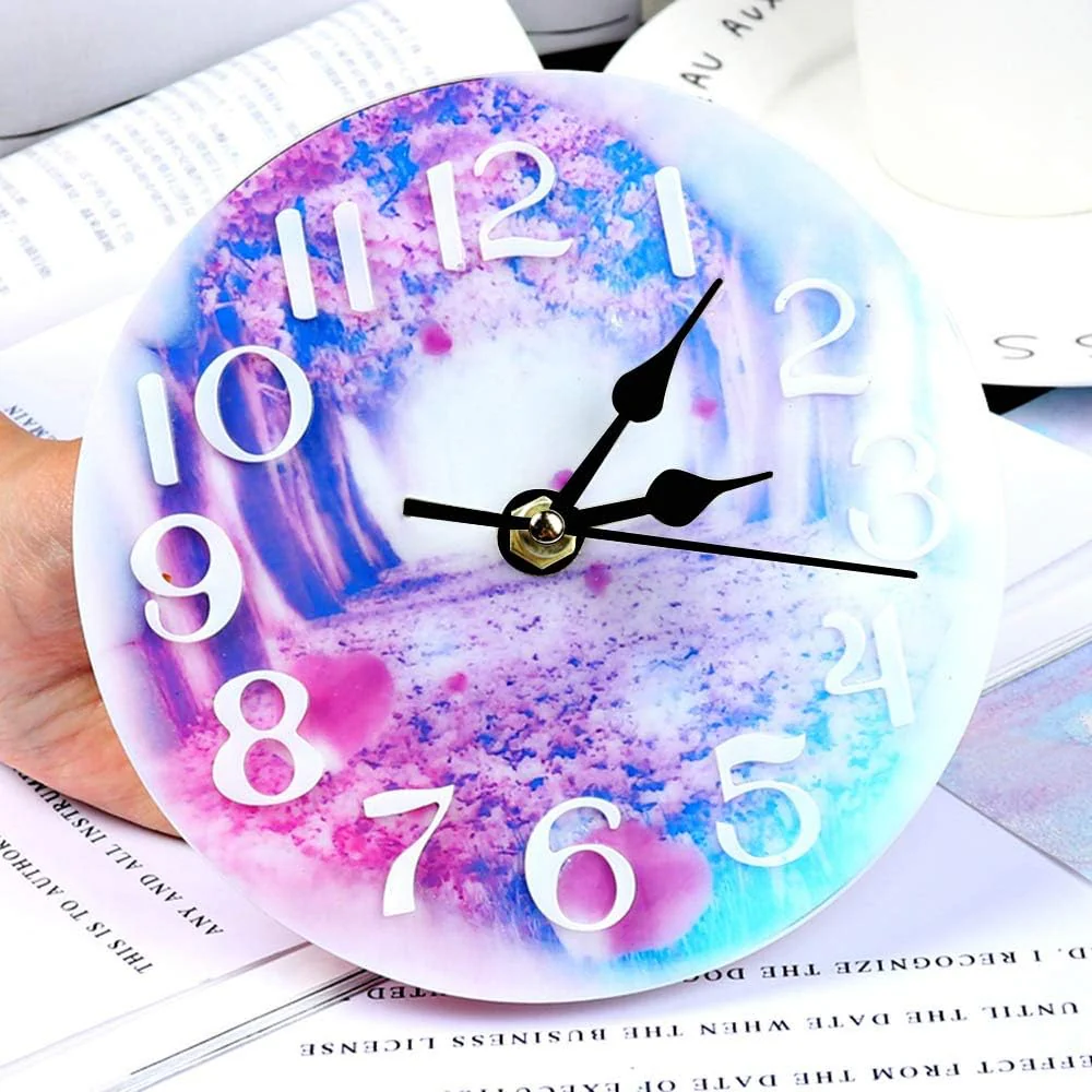 Clock Resin Silicone Mold Handmade Tool DIY Epoxy Resin Molds - Image 3