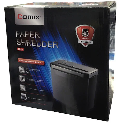 Comix Paper Shredder S220 - Image 2
