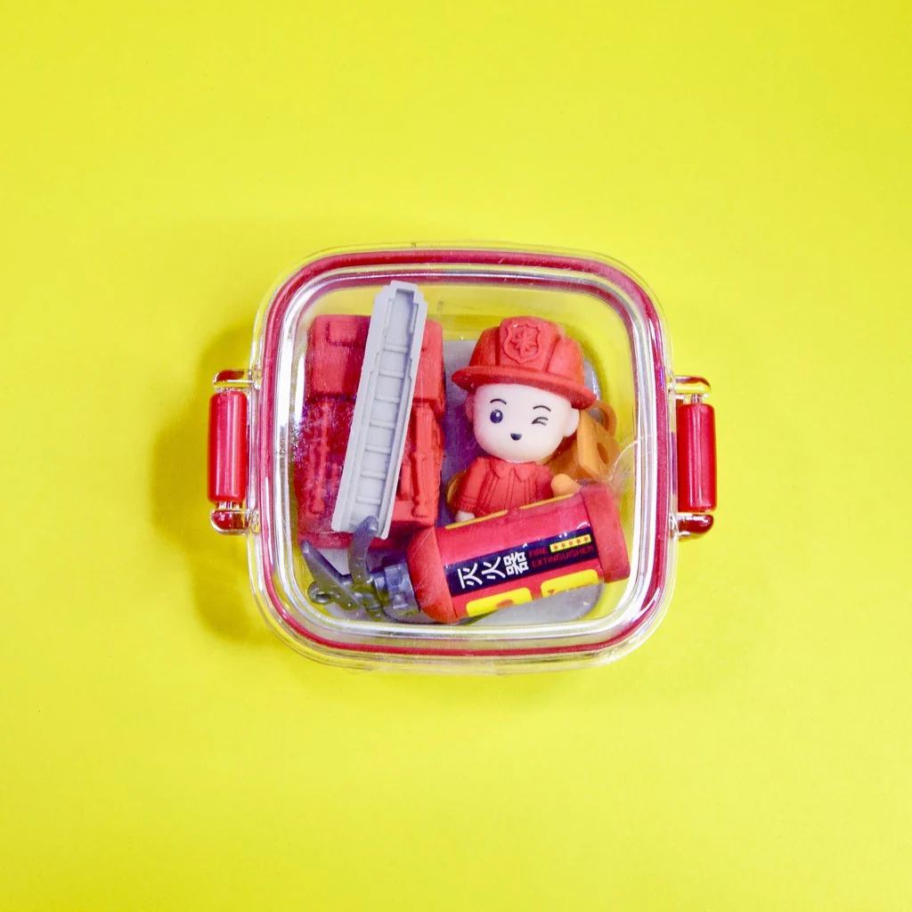 Cute 3D Cartoon Fancy Eraser for Kids 4Pcs Set - Image 7