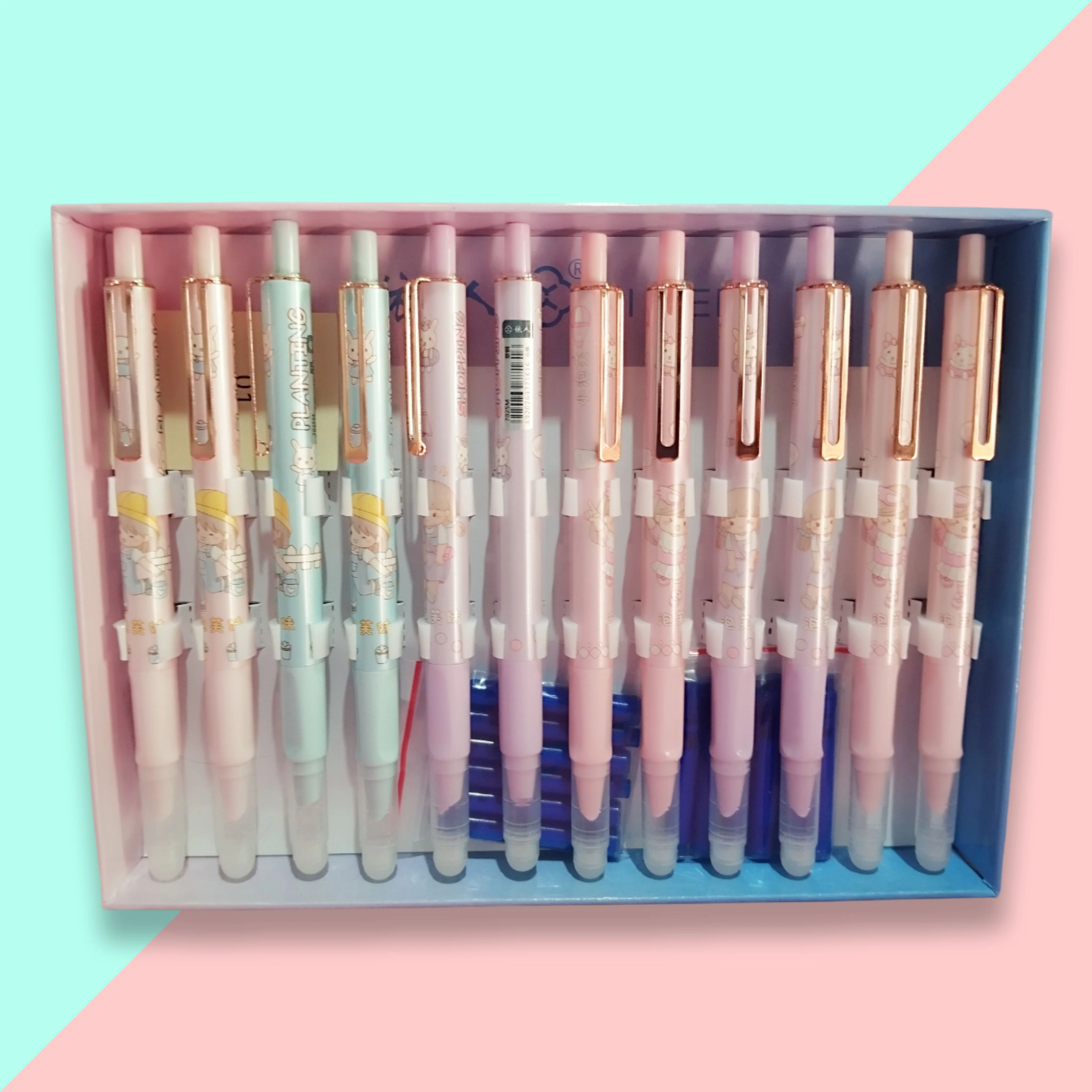 Cute Push Button Press Type Fountain Pen - Image 4