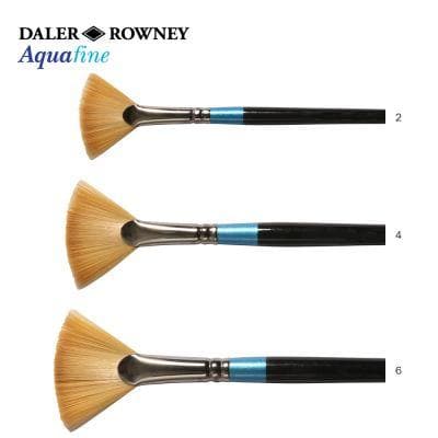 Daler Rowney Aquafine Fan Blender Brush 1pc - Image 3