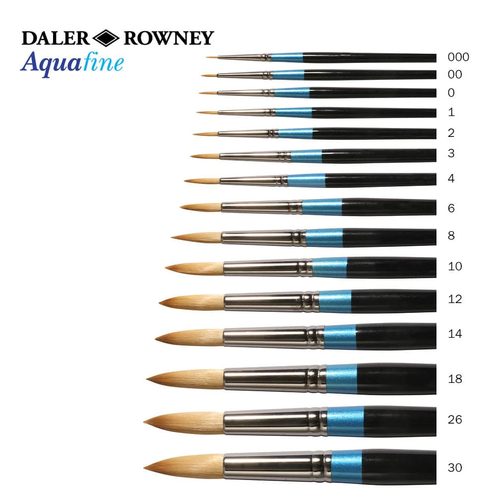 Daler Rowney Aquafine Paint Brush 1pc - Image 2