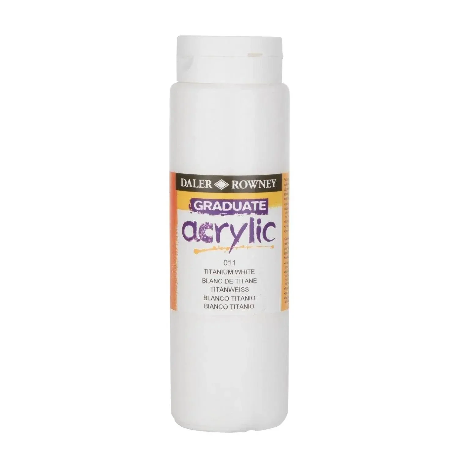 Daler Rowney Graduate Acrylic Jar 500ml - Image 6