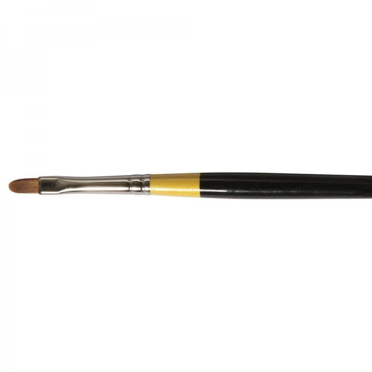 Daler Rowney System 3 Long Handle Filbert Brush 1pc - Image 2