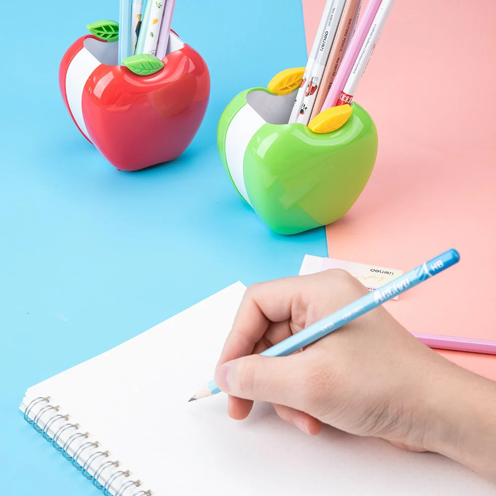 Deli Apple Shape Pen Stand E9139 - Image 4