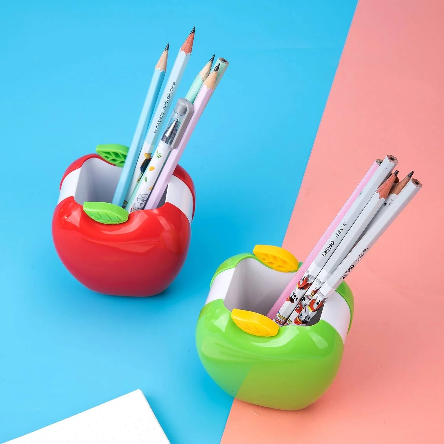 Deli Apple Shape Pen Stand E9139 - Image 5