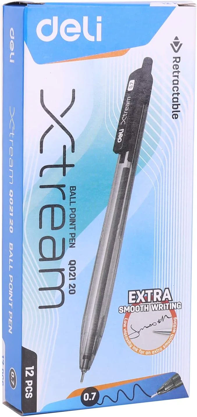Deli Ball Pen Xtream 0.7mm ( 12 Pcs Pack ) - Image 3