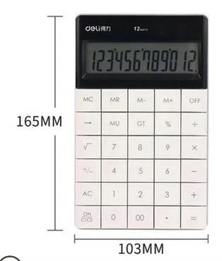 Deli Dual Power Electronic Calculator 1589 - Image 3