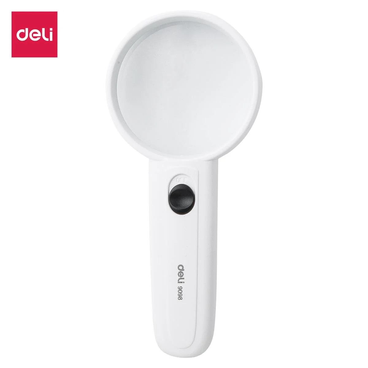 Deli Magnifying Glass 60mm with LED Light E9098 - Image 2