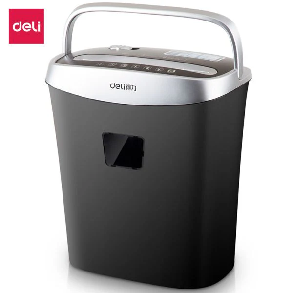 Deli Paper Shredder 6 Sheet White 9928 - Image 2