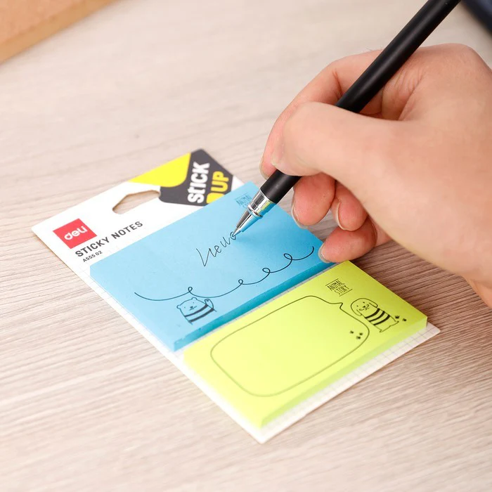 Deli Student Sticky Notes A55502 - Image 2