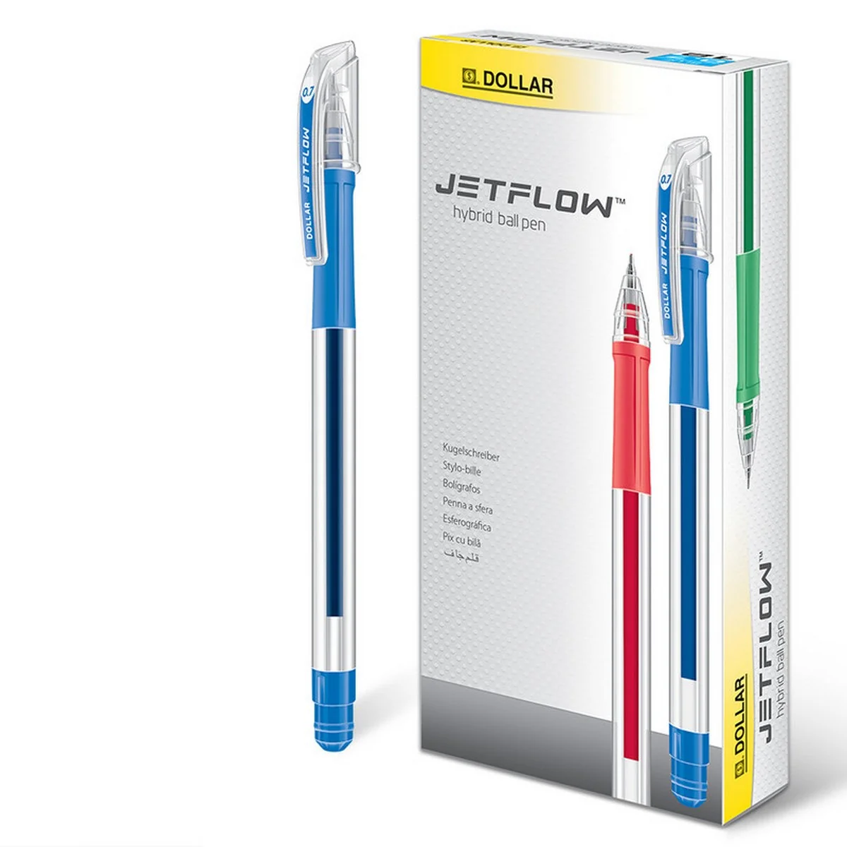 Dollar Jet Flow Ballpoint Pen 1pc