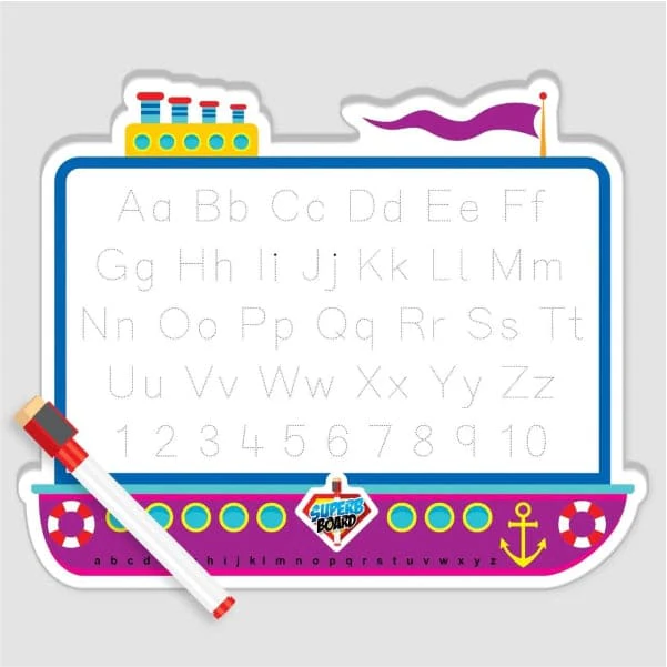 Double Sided White Board With Marker in Different Shapes - Image 3