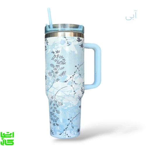 Elegant Floral Stainless Steel waer bottle - Tumbler - Image 3