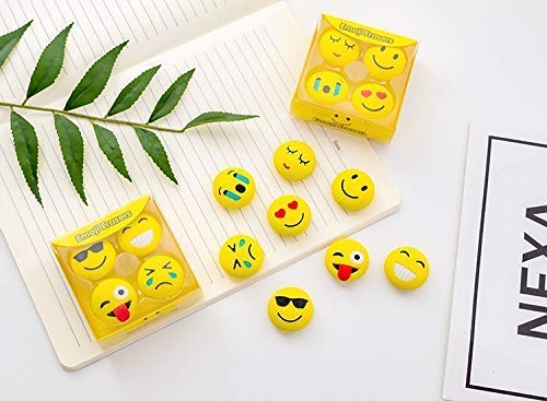 Emoji Eraser 4pcs Set (8406) - Image 3