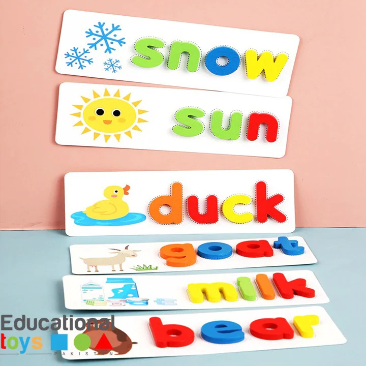 English Letter Learning Cards with Alphabet Pegs - Image 5