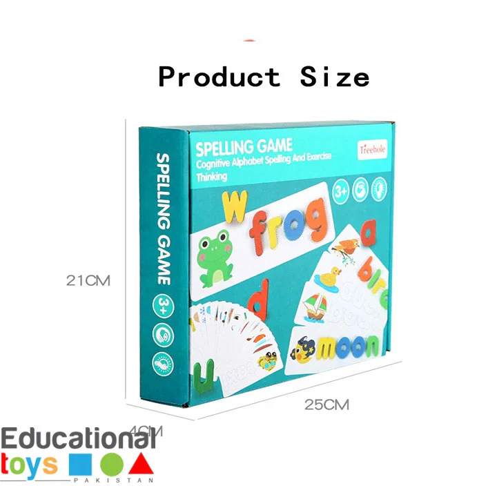 English Letter Learning Cards with Alphabet Pegs - Image 7