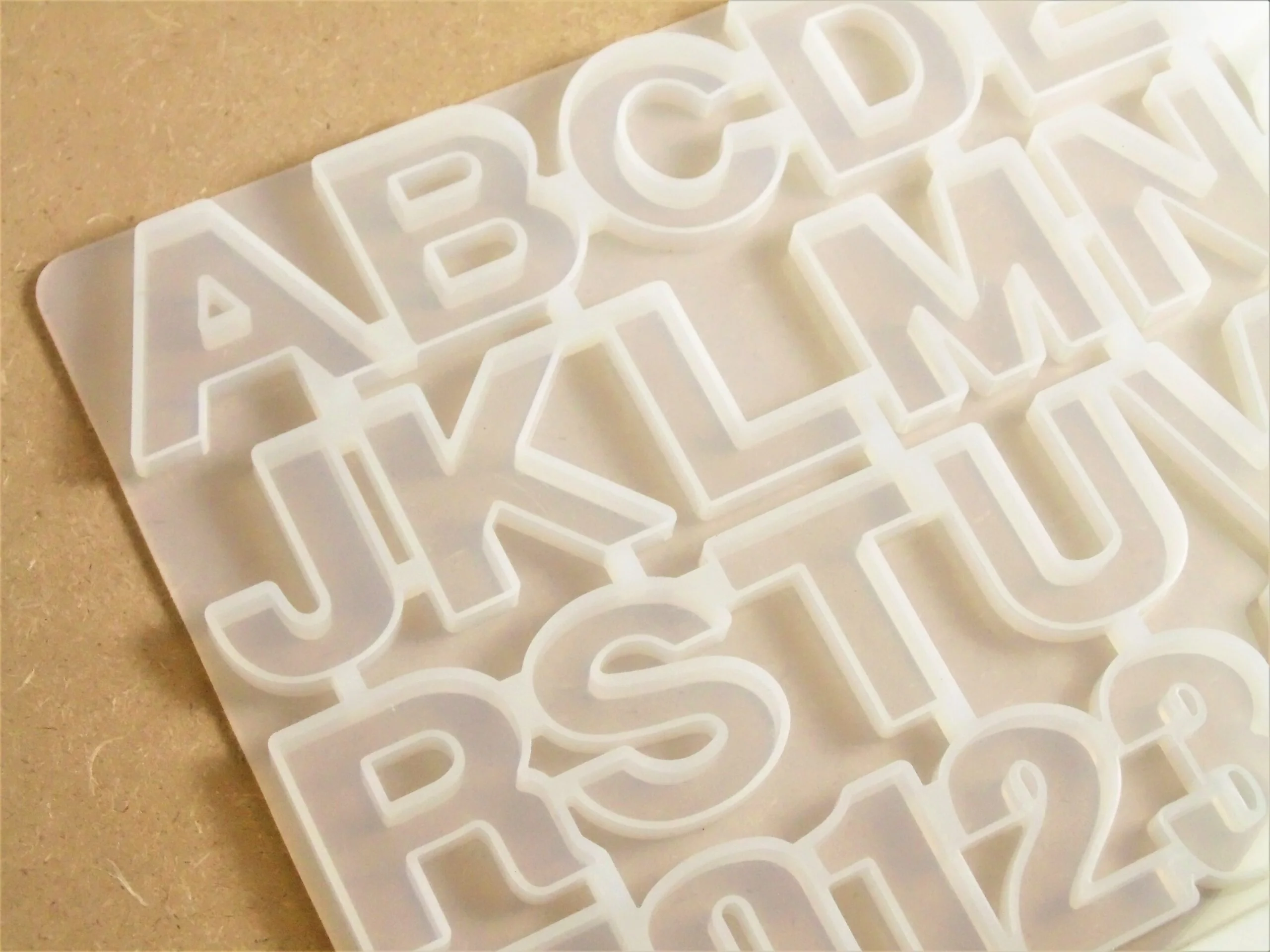 Epoxy Alphabet Silicone Mould - Image 4
