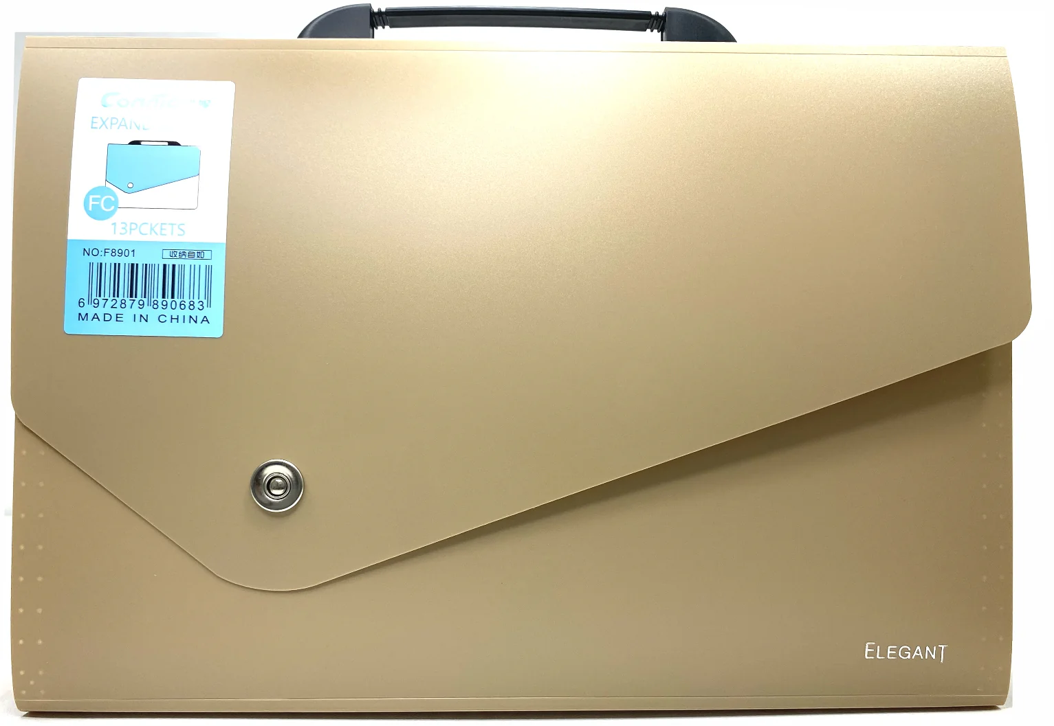 Expanding File Bag - F8901 - Multicolour - Connie