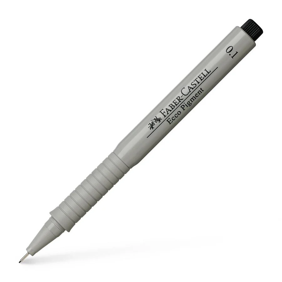 Faber Castell Ecco Pigment Fineliner Pen Black - Image 3