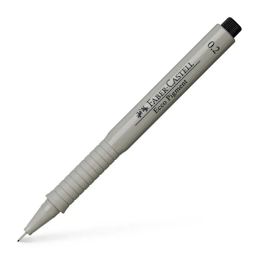 Faber Castell Ecco Pigment Fineliner Pen Black - Image 4