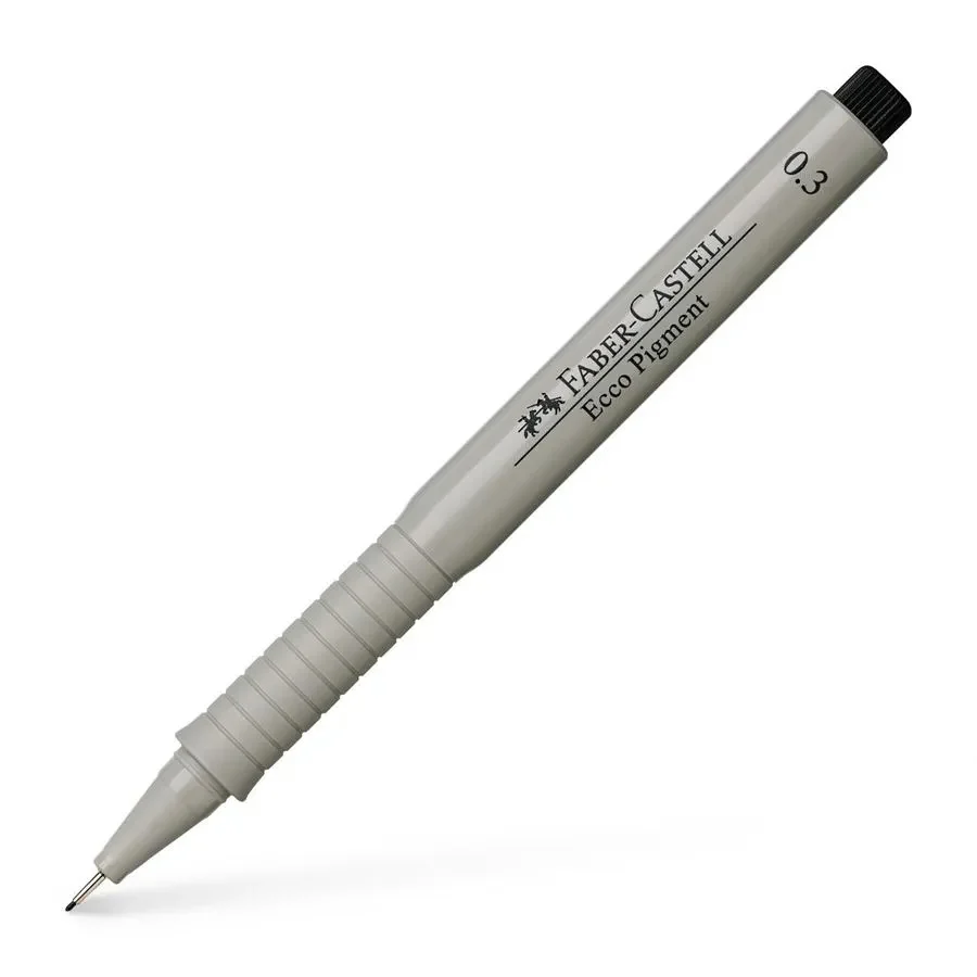 Faber Castell Ecco Pigment Fineliner Pen Black - Image 5