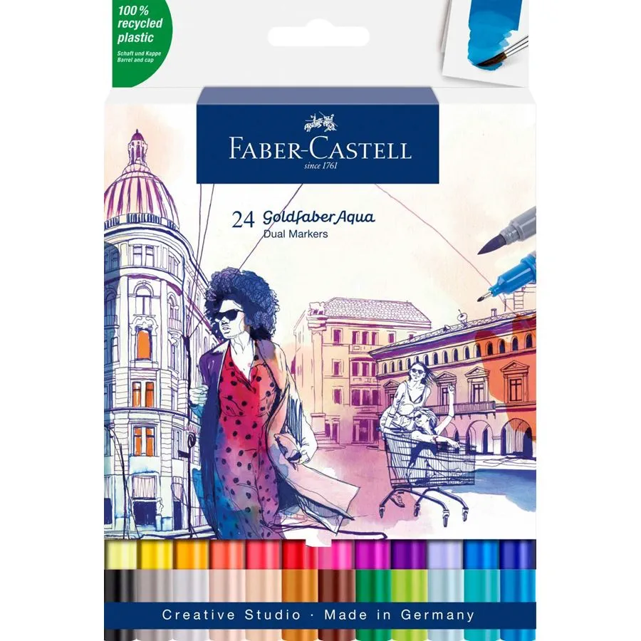 Faber Castell Goldfaber Aqua Dual Marker - Image 3