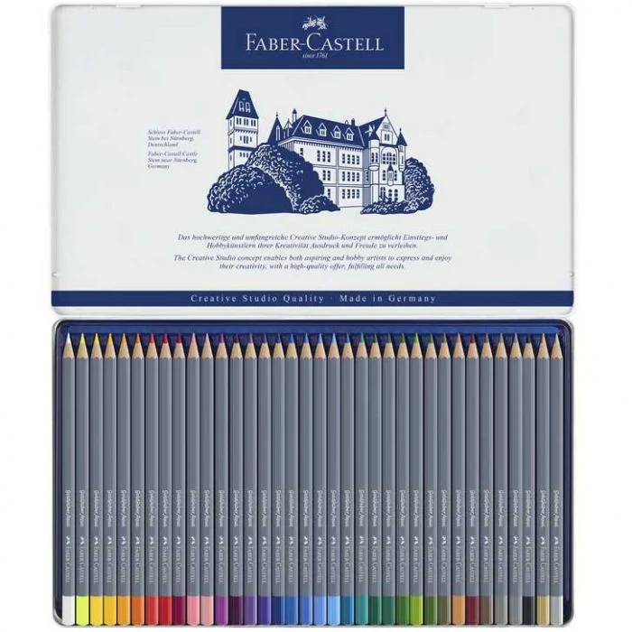 Faber Castell Goldfaber Aqua Watercolour Pencils - Image 3