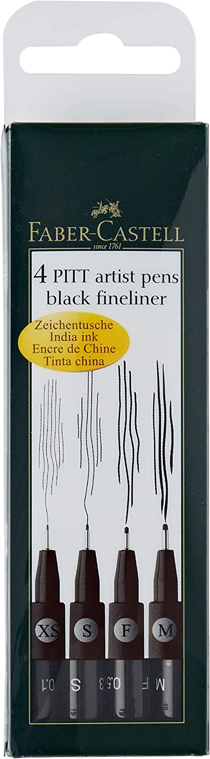Faber Castell Pitt Artist Pen Black (This item is in stock. If you’d like to order, please contact us on WhatsApp. Orders are placed there, and payment must be made in advance) - Image 3